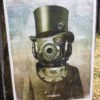 Time Keeper Steampunk diving helmet art print